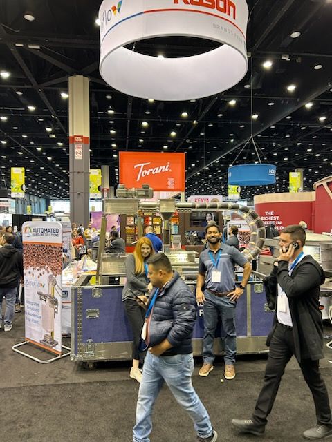 Today has been a great day for our team exhibiting at the Specialty #Coffee Expo in Chicago! You can find them at booth #1002, for the next 2 days, to discuss coffee-handling challenges and our innovative solutions.

#SpecialtyCoffeeExpo #materialhandlingsolutions #coffeeindustry