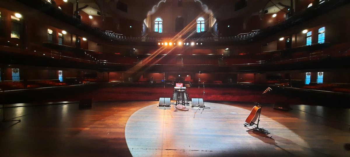 @masseyhall again recording the most awesome @choirchoirchoir Sooner than we think, we'll be recording a @projectNEWM artist at amazing venues like this.