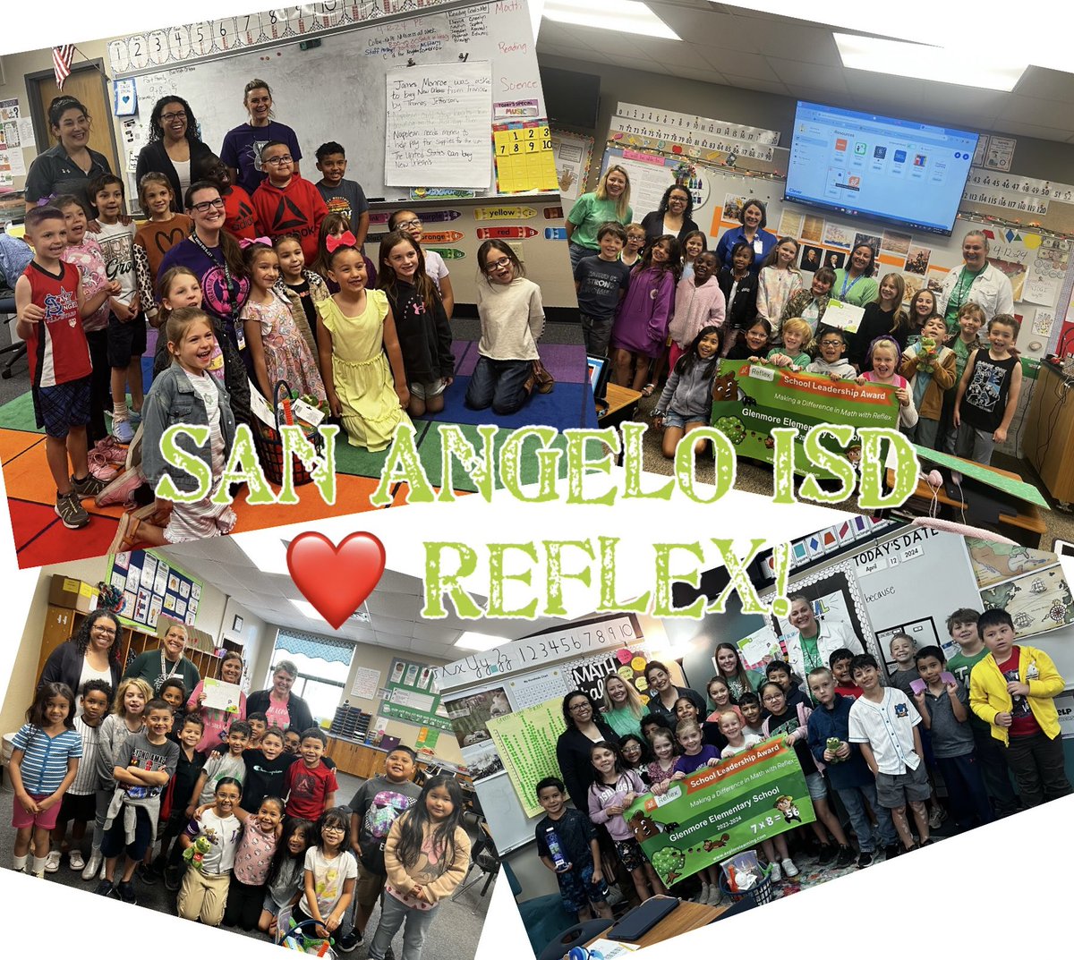 Kids ❤️ it! Teachers say “it’s working”! Great day celebrating #ELReflex and #ELGizmos in <a href="/SanAngeloISD/">San Angelo ISD</a>!!! <a href="/ELKristiM/">Kristi</a>