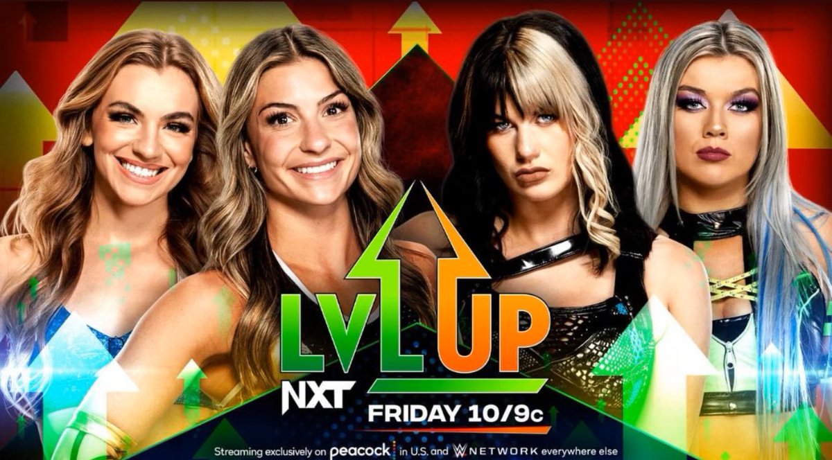 Catch me and Carlee Bright in action tonight on NXT Lvl Up! 

Tune in to peacock 10/9c! #nxt #nxtlvl #nxtlevelup #kendalxcarlee