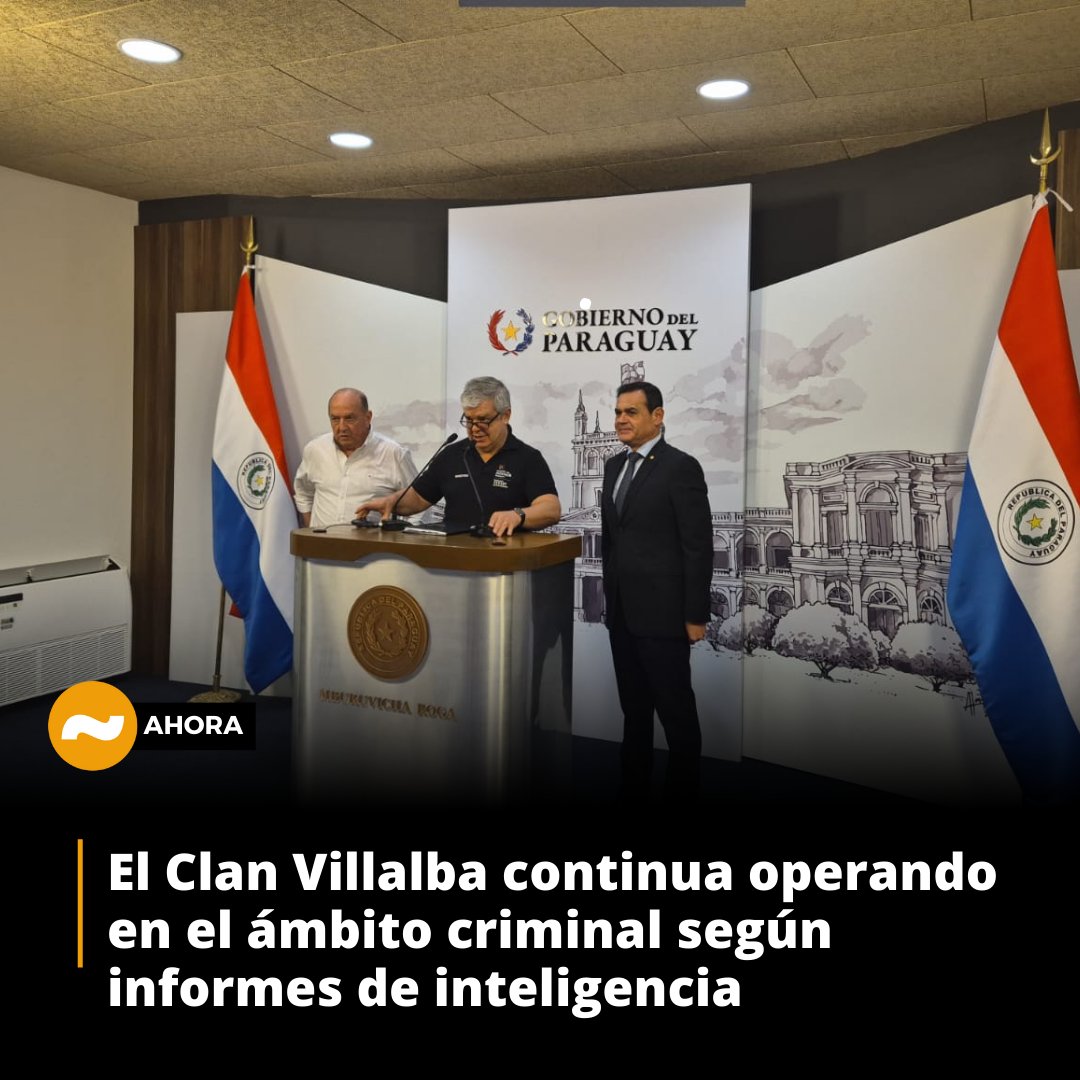 👉'El clan Villalba continua operando en el ámbito criminal según informes de inteligencia', informó el ministro del Interior @EnriqueRieraE Vía @OviedoFidel #1020AM