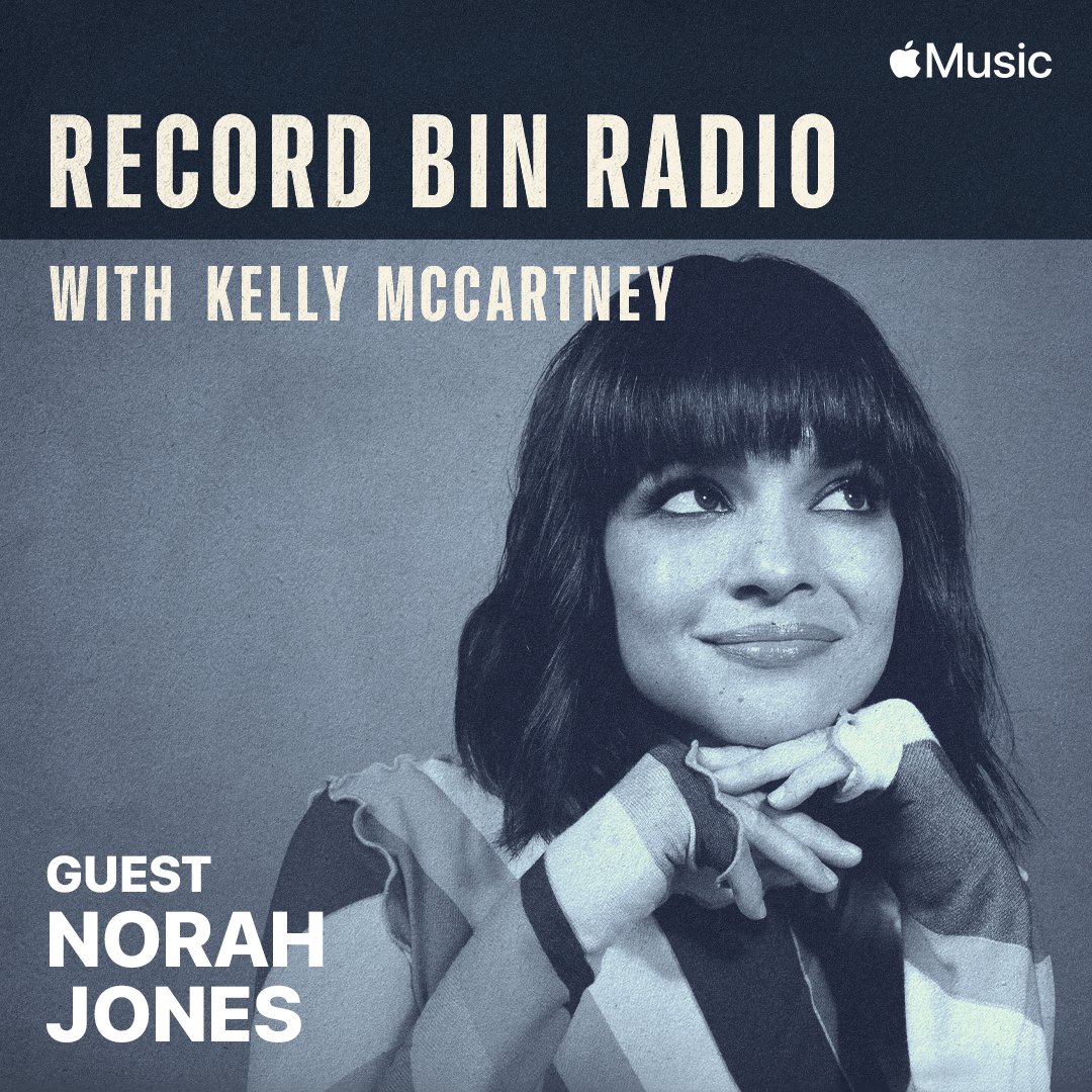 Tune in Saturday at 11am CT to @kellymccartneyx for her @applemusic Country show ‘Record Bin Radio!' apple.co/recordbinradio