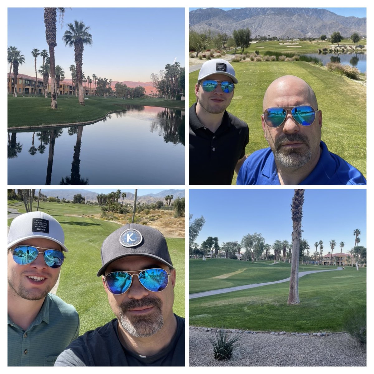 When Jr Hockey is over and before you have to work. 4 rounds in Palm Springs, boys trip!