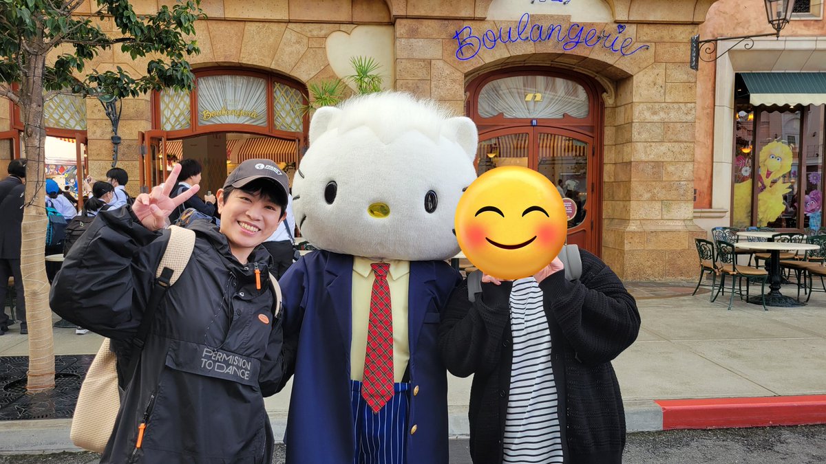 わーい！ダニエルくんにあったよー！