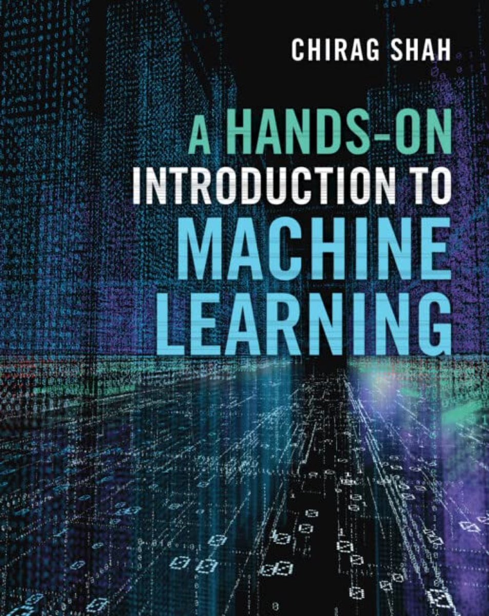 Hands-On Introduction to #MachineLearning: amzn.to/497o4bP 
————
#NeuralNetworks #BigData #Analytics #DataScience #DataScientists #AI #DeepLearning #Coding #Rstats #Python #ML