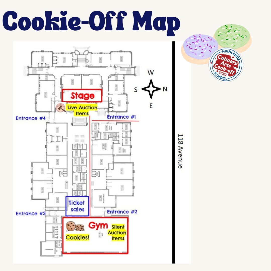CulinaryCookOff's tweet image. It’s almost here! So you know what to expect, here is a schedule and map of our event! We are so excited to see you all tomorrow!