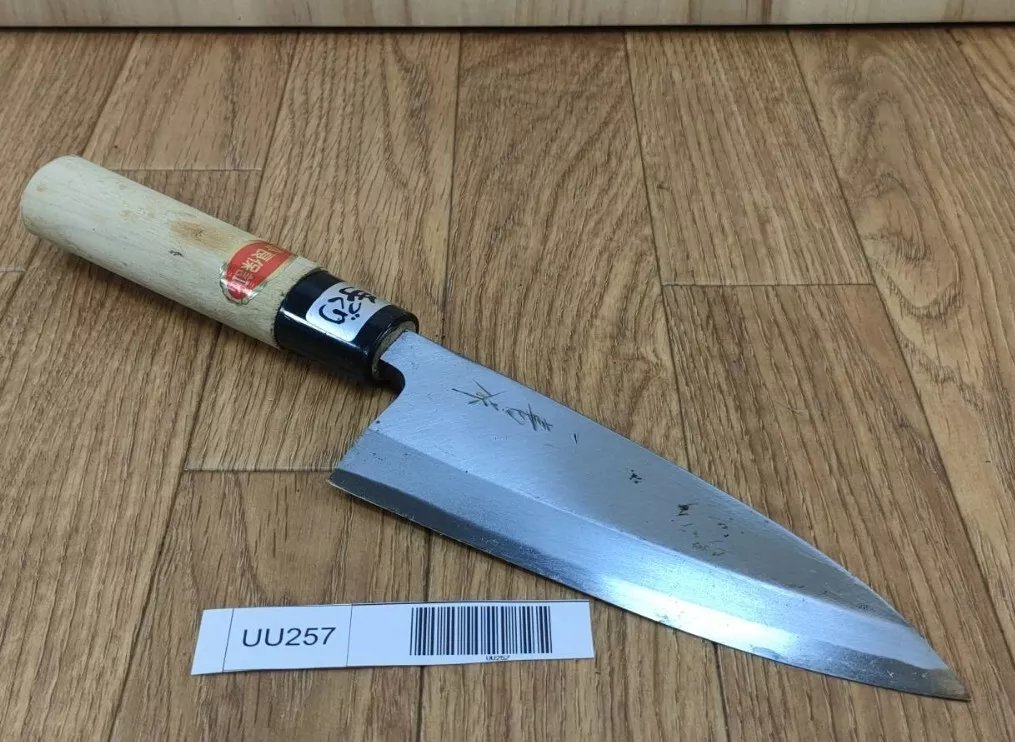 Japanese Chef's Kitchen Knife DEBA Vintage hocho OLD from Japan 147/285mm UU257
ebay.com/itm/2355163710…
#Japanesechefknife #cutlery #blades #chefknife #kitchenknife #customknife #handmadeknife #knifelife #KnifeCollection #KitchenKnives #FYP #fypシ #fypシviral