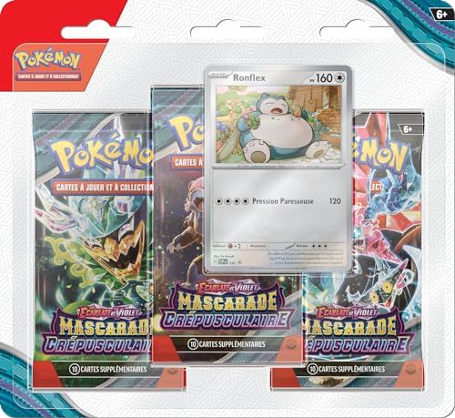 #CartesPokémon ! Lot de 3 boosters EV06 Dispo ici ► amzn.to/43ZkJtC?171296… 17.99€,Amazon FR,Neuf #Publicité