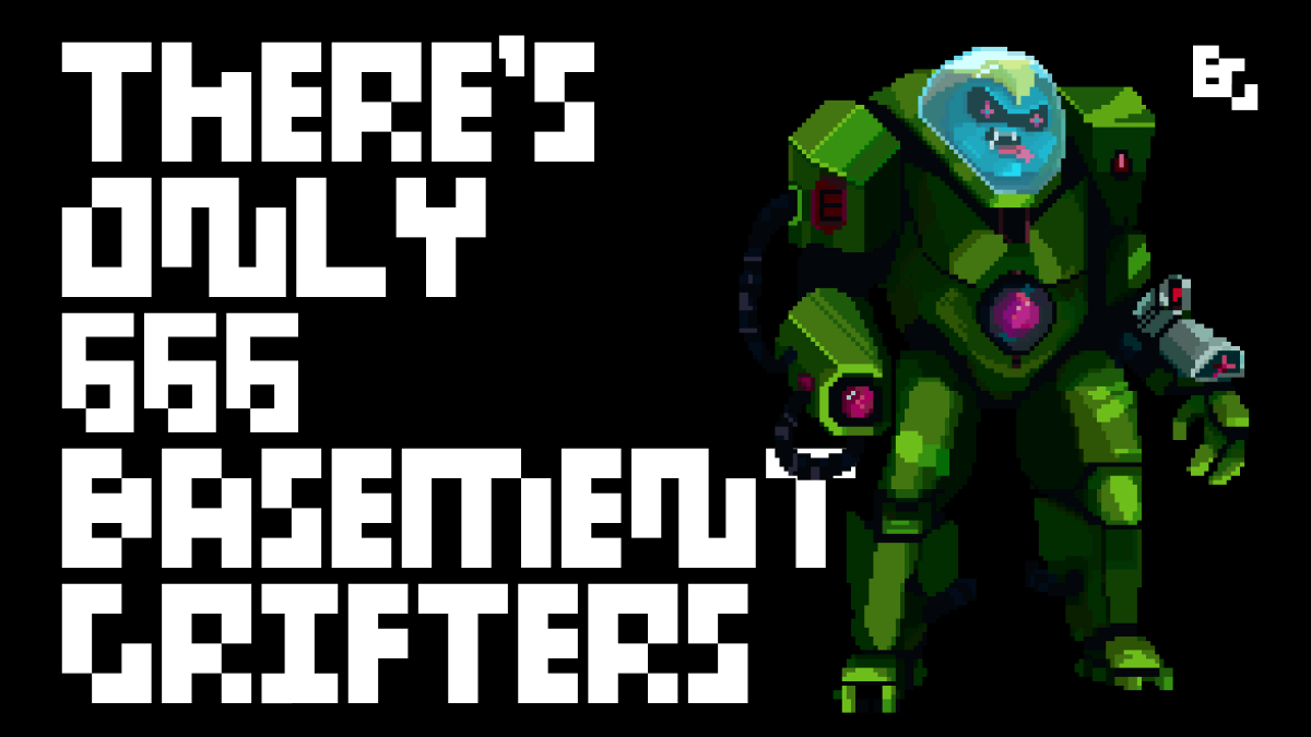 BasedGrifters's tweet photo. Flimflam is an angry, lovable, and somewhat dim-witted grifter. Despite his shortcomings, he's built a reputation as clever and resourceful. With the help of OTHERS, Flimflam has built a mech robot suit that gives him a fighting chance against any foe even @XCOPYART  themself... https://t.co/7X49lYkW4M