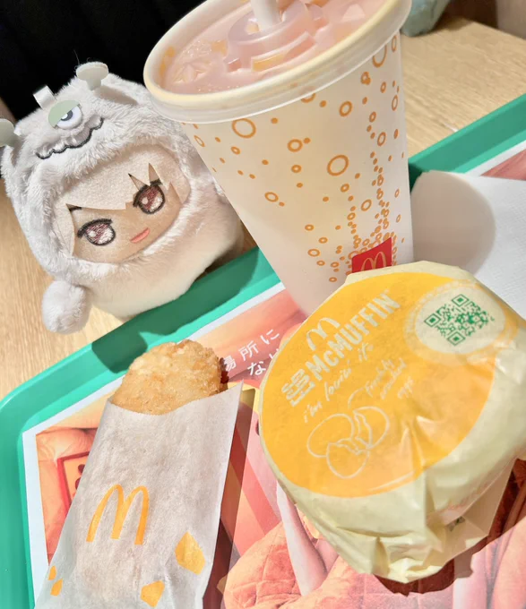 朝マックです 