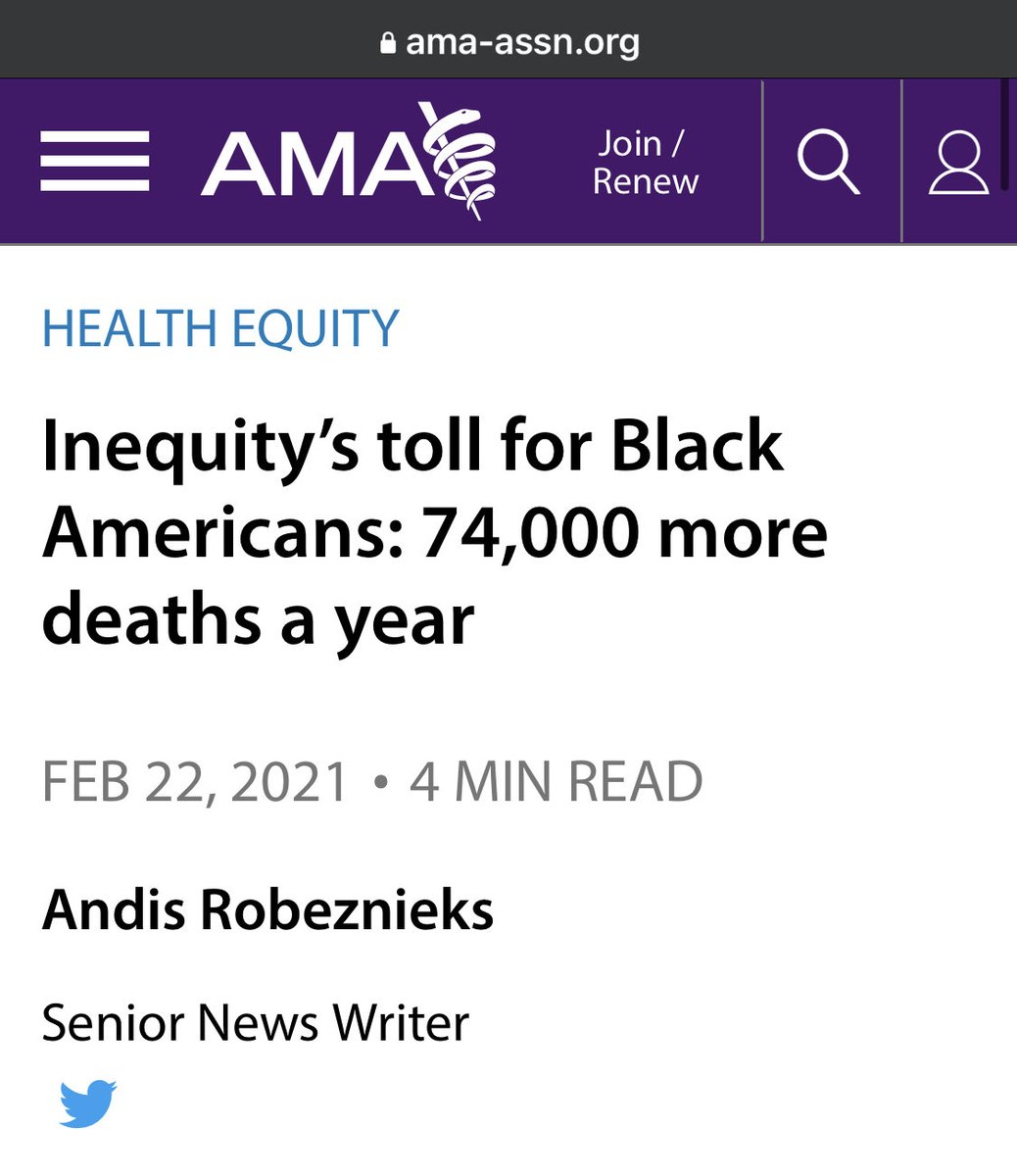 Systemic racism is a clear and present danger to the lives of Black-Americans.