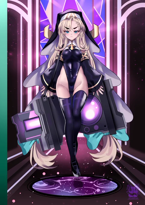 シスター4番  5番  6番 7番Original Character 