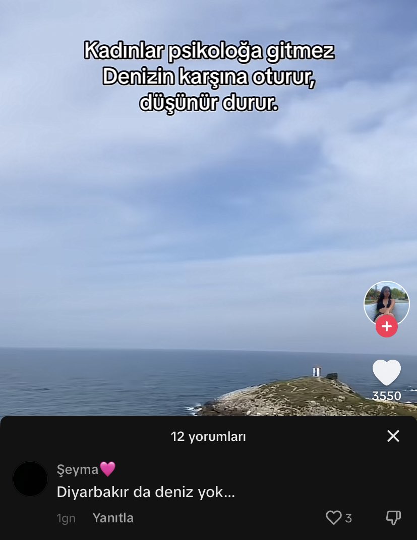 Diyarbakırda deniz yok ki