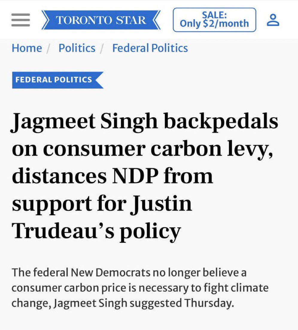 Trudeau imposed a carbon tax — and still kept other taxes, regulations, and subsidies that ordinary Canadians end up paying for. Singh now says he’s against the carbon tax — but clearly wants more of these other taxes, regulations, and subsidies. Poilievre has been campaigning…