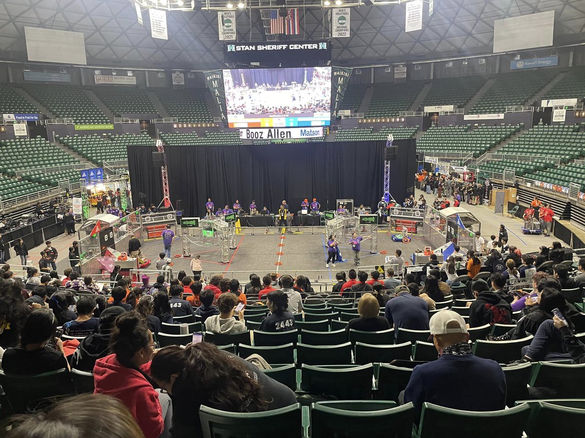 【Hawaii's Robot Contest! 🤖】
This year, a record 7 teams from Japan joined other international participants in this year's 2024 Hawaii FIRST Robotics Competition Regional! The top 5 teams, including Japan’s ZENSHIN Robotics will be heading to the World Championship in April! 👏