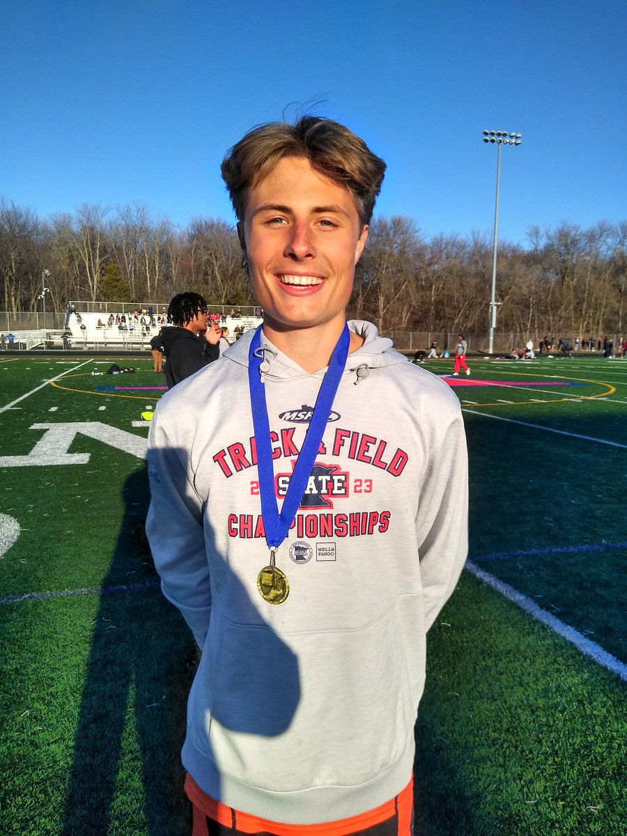 Congrats to Cade Sanvik on winning 1600 in 4:19.8, with an impressive 61 last quarter at Armstrong Invite. @OSHorioles