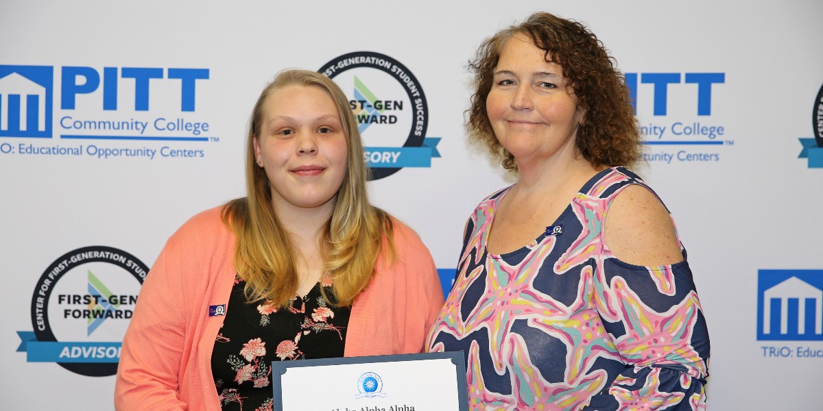 PittCC's tweet image. The Tri-Alpha Honor Society held their Spring 2024 Induction Ceremony yesterday afternoon in the Eddie and Jo Allison Smith Center for Student Advancement! 👏 #pittcc #trialpha #success