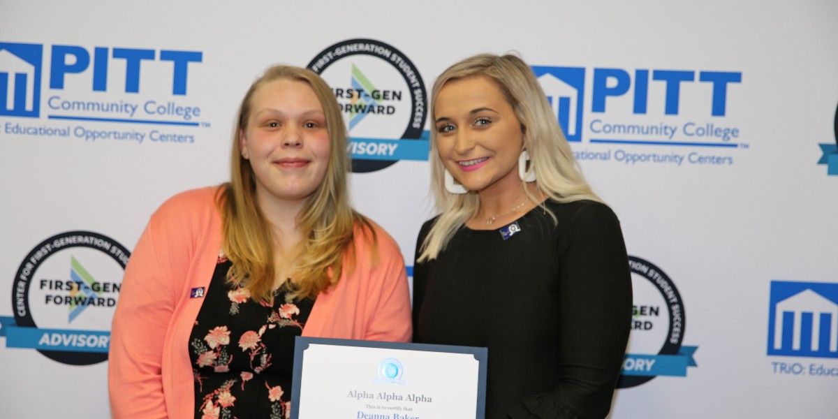 PittCC's tweet image. The Tri-Alpha Honor Society held their Spring 2024 Induction Ceremony yesterday afternoon in the Eddie and Jo Allison Smith Center for Student Advancement! 👏 #pittcc #trialpha #success