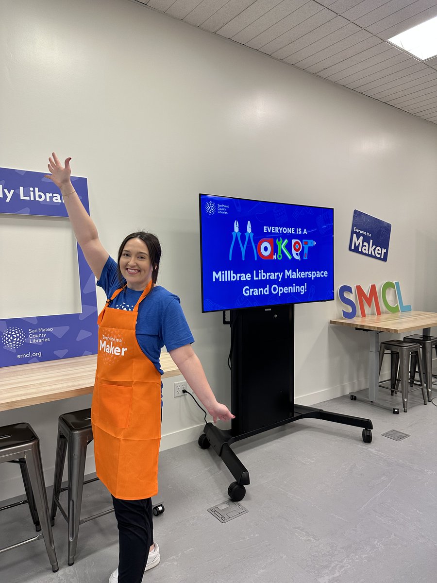 We're so excited to mark that the grand opening of the new Millbrae Library makerspace is tomorrow, Saturday April 13 at 11:00 AM.

Join us for a day packed full of exciting activities for the whole family, including a special lion dance performance!

smcl.org/blogs/post/mil…