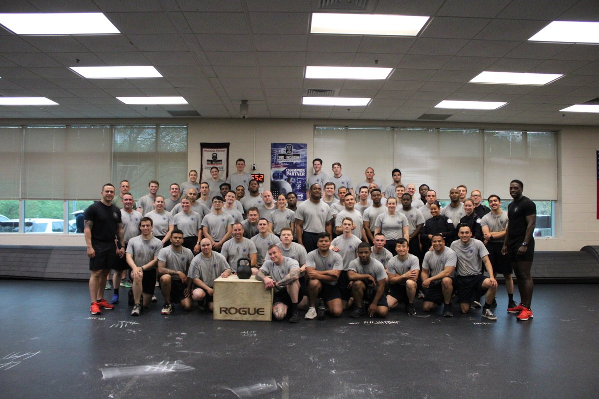 This week, the CMPD recruit class 196 completed the WOD for Inclusion raising over $1,500 for Special Olympics NC! Big shout out on a successful event!