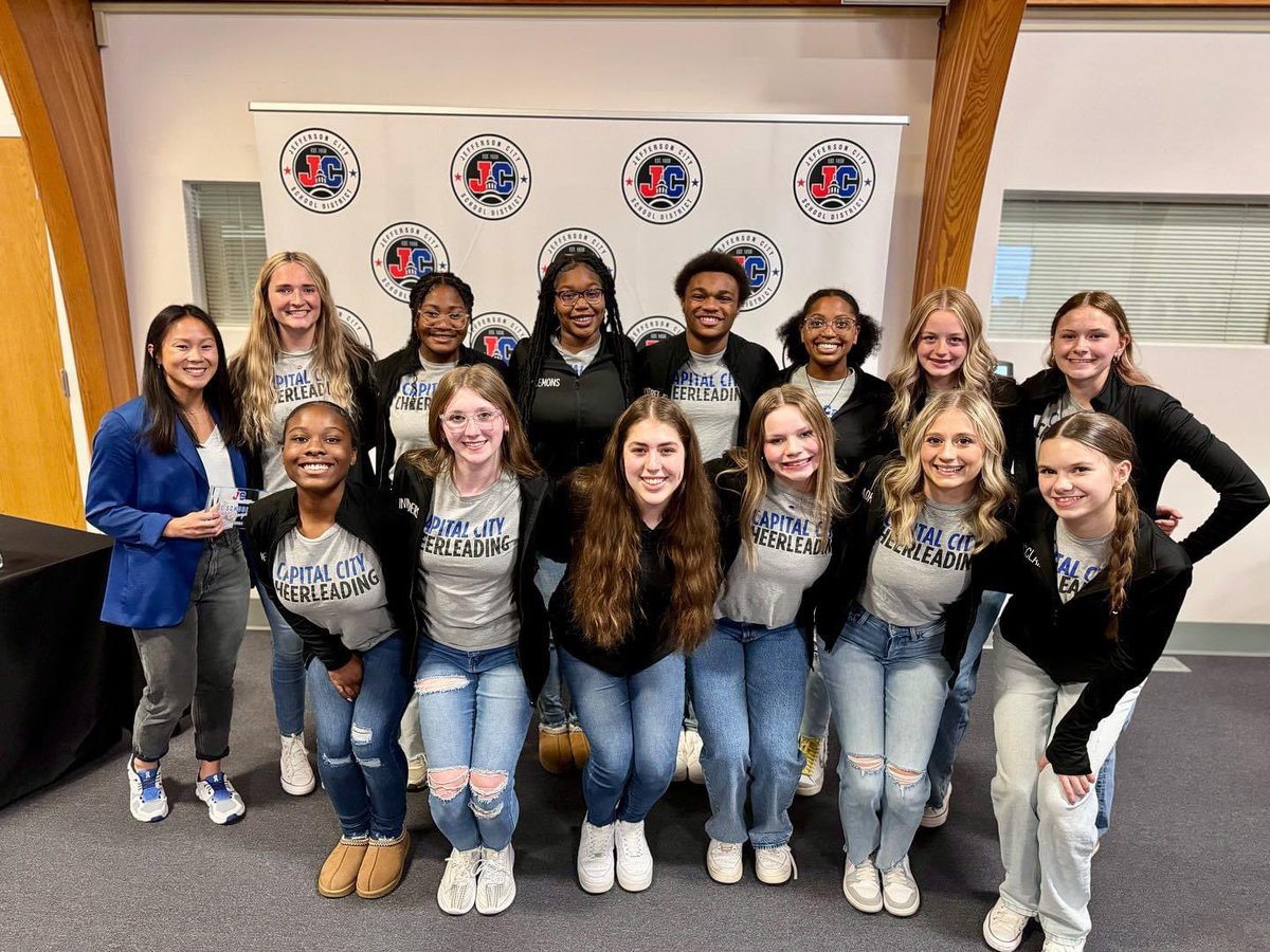 Congratulations to our very own State Champion @CCHS_cheerteam for being recognized as JC Schools Student Champions for the month of April! #GoCavsGo @CCHS_Activities