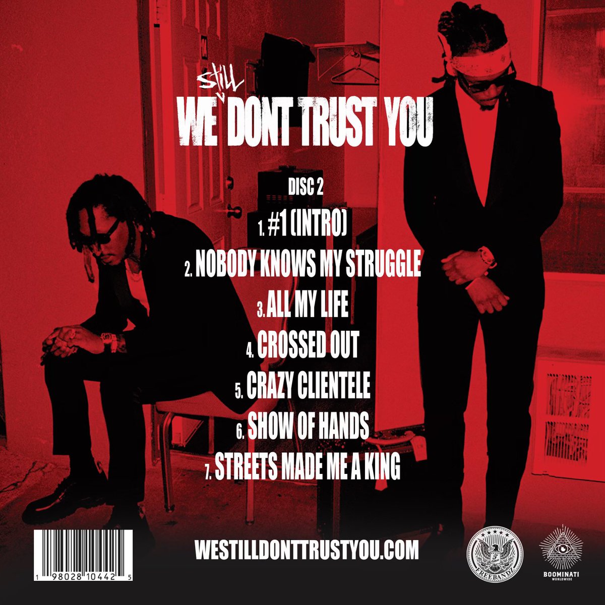dropped a mixtape with that classic Pluto x Metro sound as a gift for all the support! #WeStillDontTrustYou