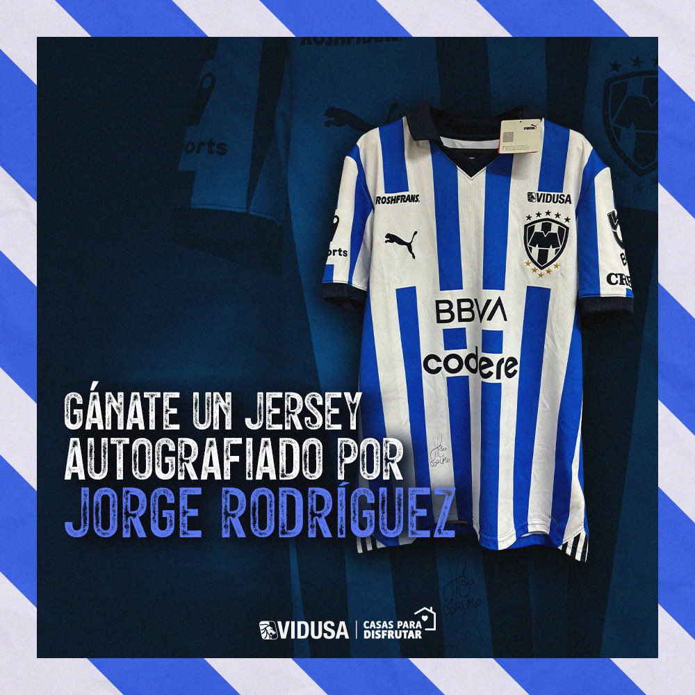 VIDUSA y Jorge "Corcho" Rodríguez te regalan su jersey autografiado!😱🇫🇮

Sigue los pasos para participar 

📲 Sigue la cuenta 
<a href="/vidusacasas/">VIDUSA</a>
👍 Da like a este tweet 
🔁 RT 
👥 Menciona a un amigo
El ganador se dará a conocer el 26 de Abril

*Aplican restricciones.