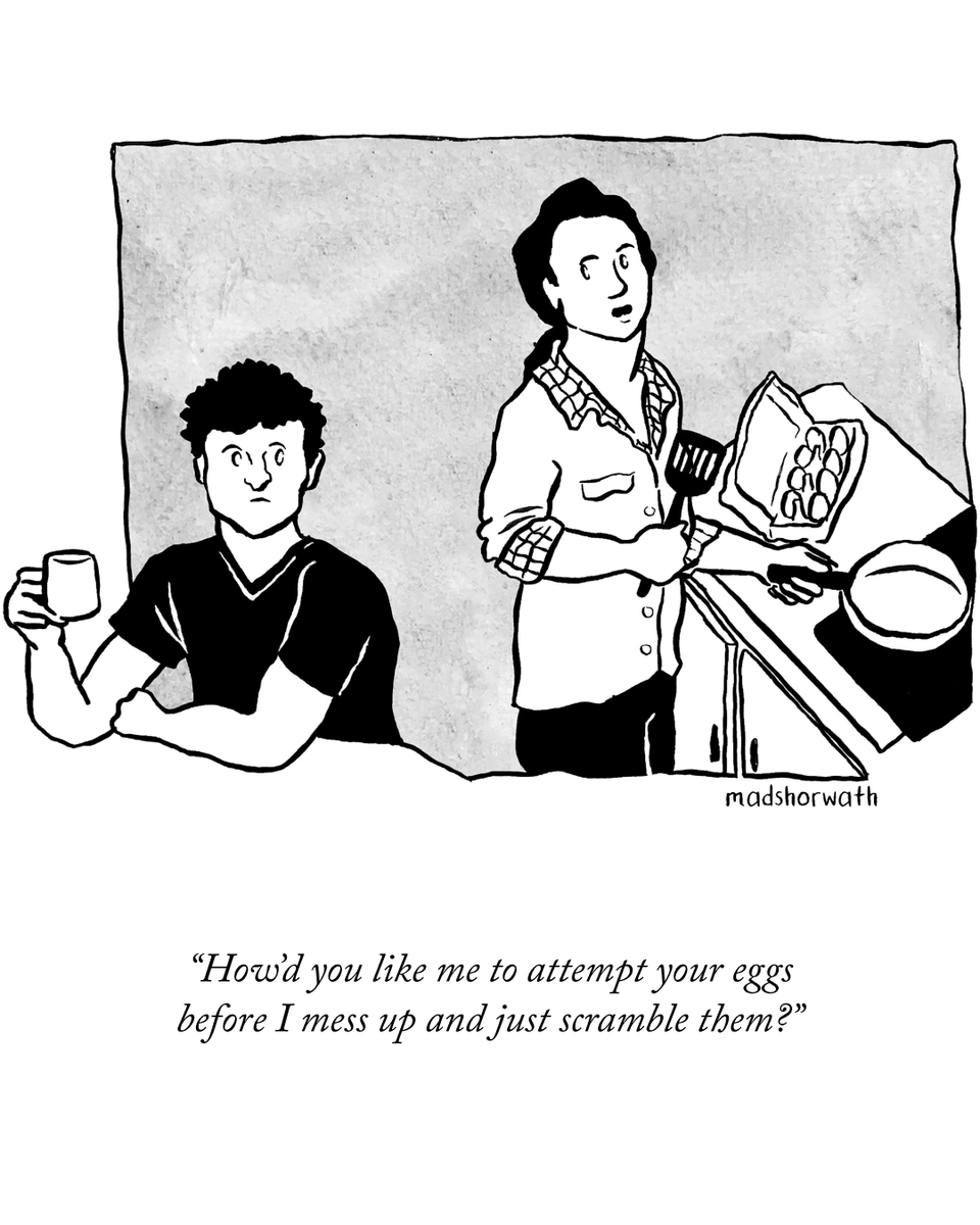 A cartoon by Mads Horwath. #NewYorkerCartoons nyer.cm/02s7oIn