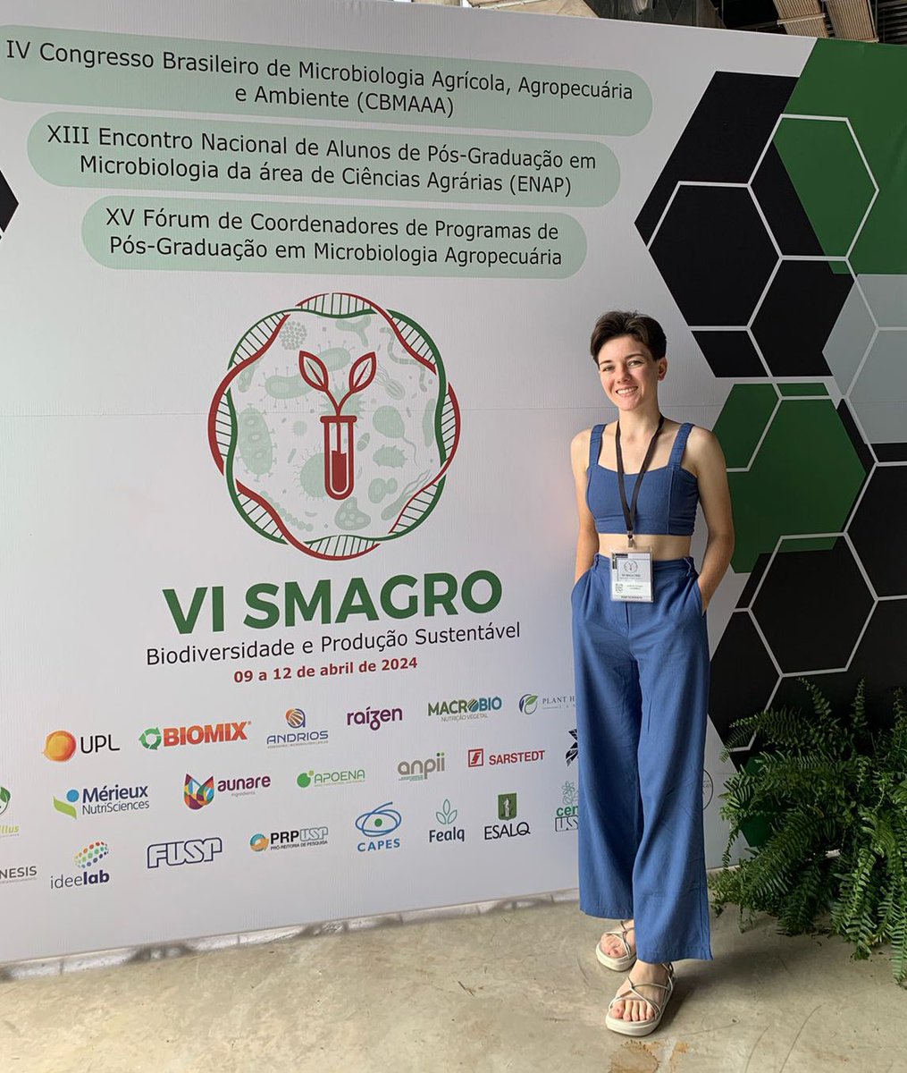 Wonderful week, with super interesting discussions about microorganisms in agriculture. I appreciate the opportunity! @ESALQMidias
