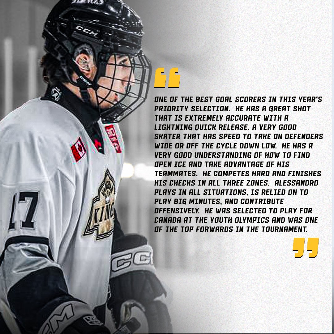 One of the best goal scorers in this year’s priority selection 👊

#OHLDraft