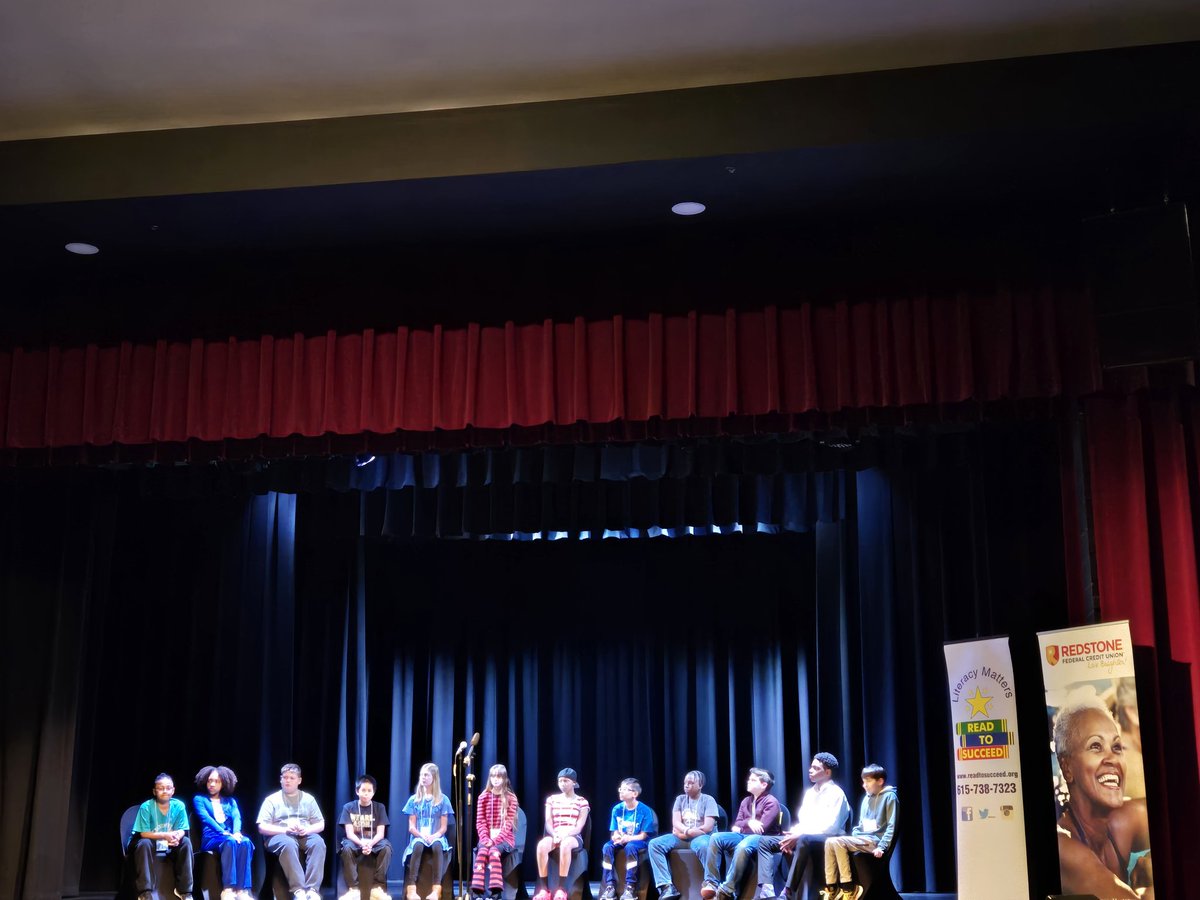 Emmery did a great job representing Smyrna Middle School at that 6th grade county spelling bee.