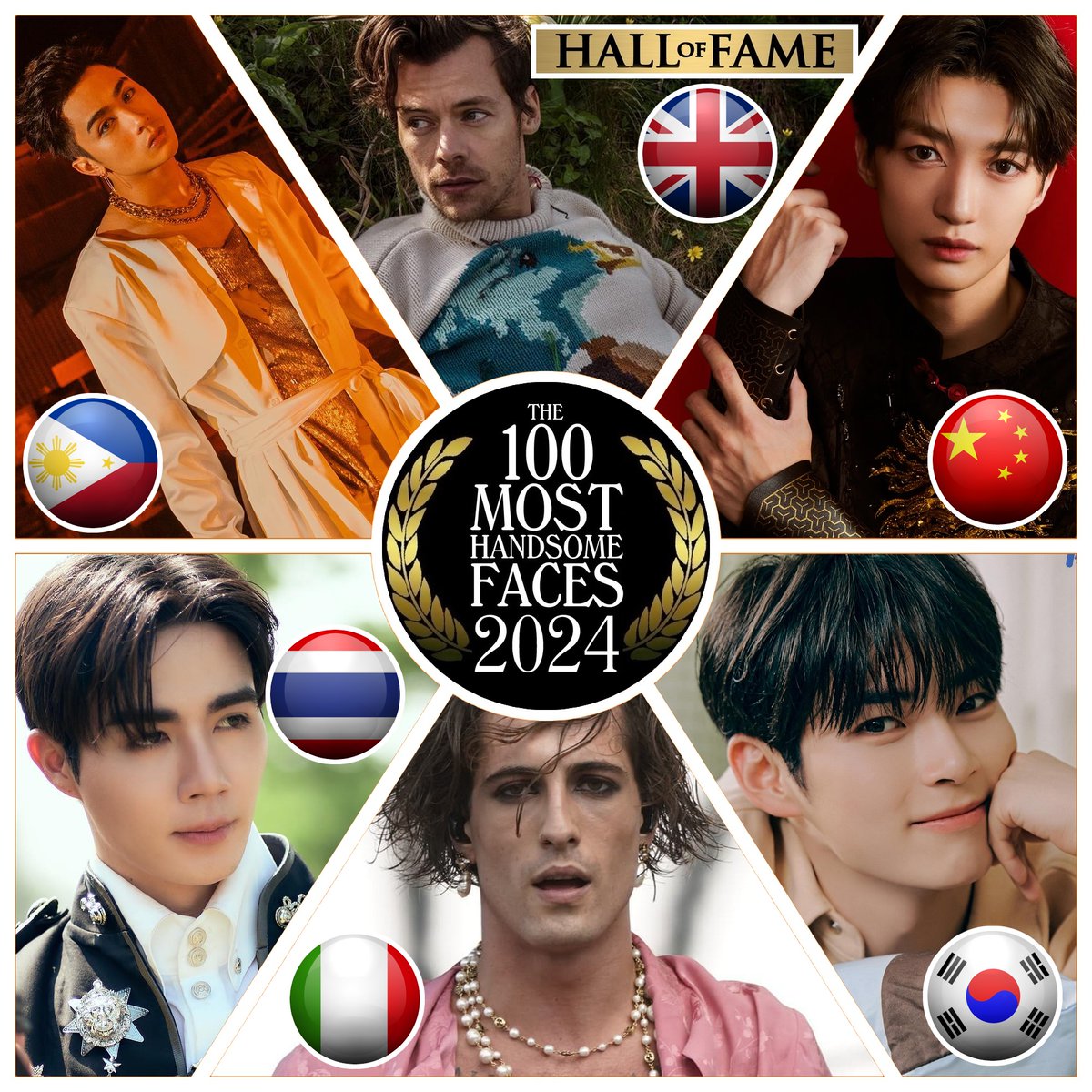 Which Face Should Be Nominated? These are the faces nominated today. Nominate & Vote for the Top 100 of 2024 -patreon.com/tccandler #tccandler #100faces2024 #JOSHCULLEN #SB19 #SB19_JOSH #HarryStyles #liangshiyu #loong9 #zeepruk #maneskin #hanbin #ZB1 #ZEROBASEONE
