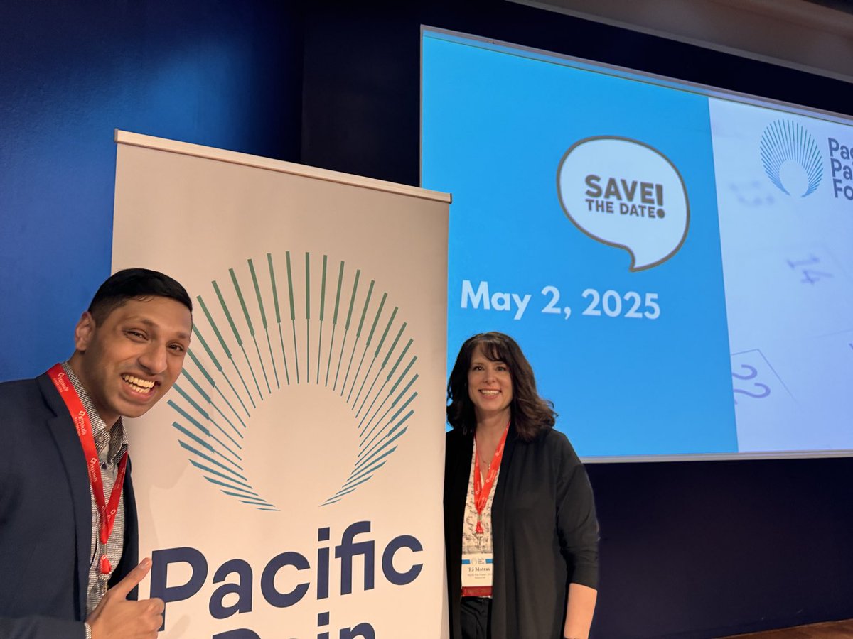 Save the date: May 2, 2025 will be the next ⁦@PacPainForum⁩ in Vancouver! Thanks to ⁦@PJMatrasCNSPain⁩ and ⁦@VarshneyMD⁩ and the entire team for a fabulous event today. #pain #douleur ⁦@pain_canada⁩ ⁦@CanadianPain⁩