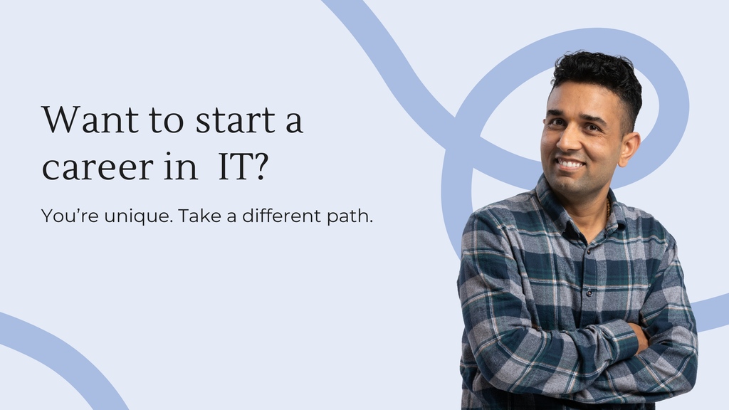 Gain the knowledge, skills, and experience you need to start your career in IT. 💻⁠
⁠
🔗Learn more about our IT training via the link: bit.ly/3Ue6f5z 
⁠
#Careerchange #Onlineeducation #Upskill  #IT #Careerintech