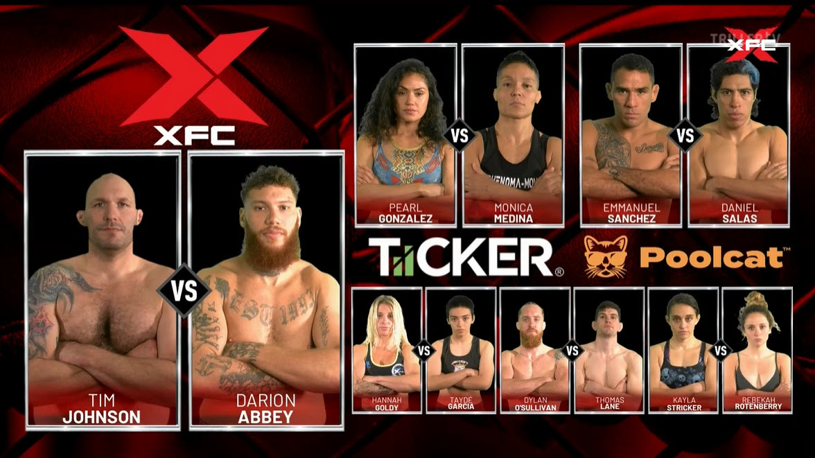 Triller_TV's tweet photo. Your #XFC50 fight card for TONIGHT!
Streaming live on #TrillerTV PPV
π https://t.co/eAffEwMpSm https://t.co/UCiNW9AaNJ