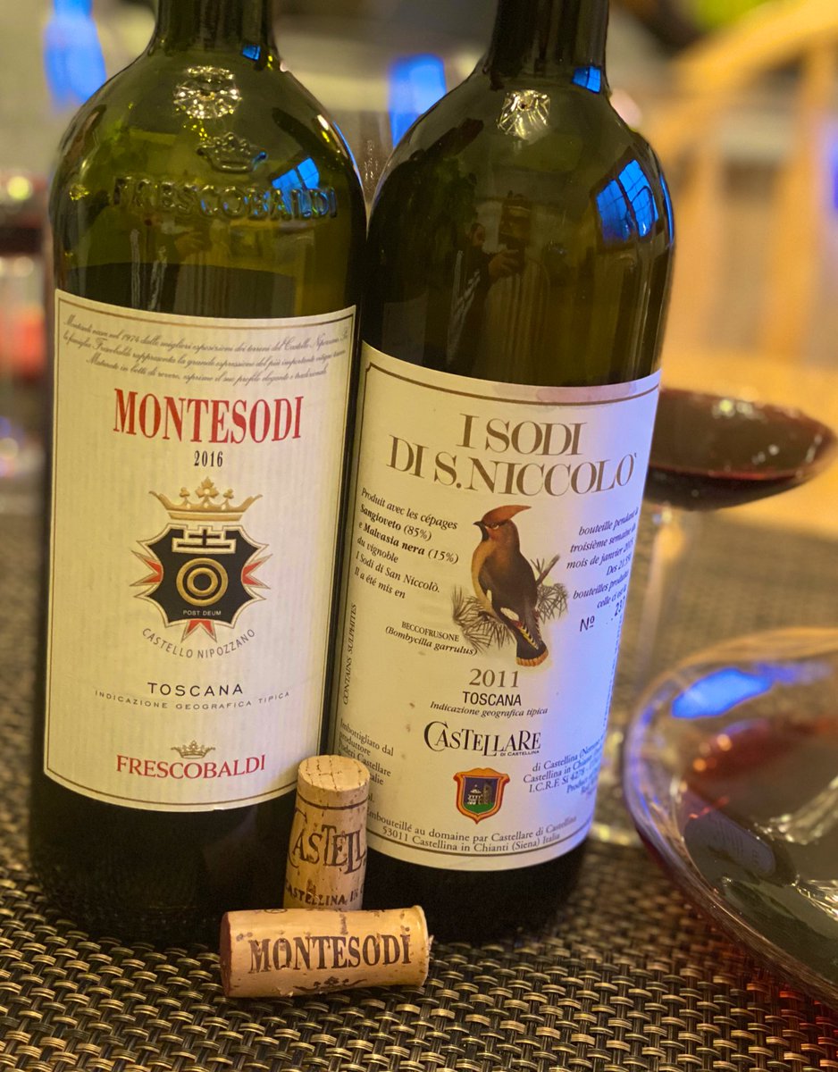 IGT  beauties🍷🍷 <a href="/Ahachey101/">Andrew</a> #isodidisanniccolo2011 #montesodi2016 #chianticlassico #castellina #chiantirufina #sangiovese #toscana <a href="/CastellareWine/">Domini Castellare</a> <a href="/FrescobaldiVini/">Marchesi Frescobaldi</a> <a href="/Dandurandwines/">Dandurand.</a>