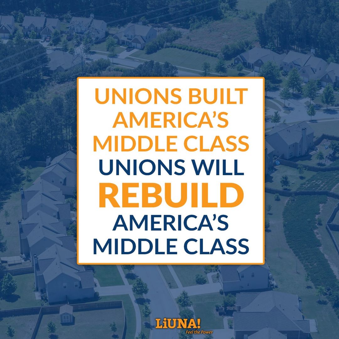 Invest in a career that invests in YOU with #LiUNA! #FeelThePower