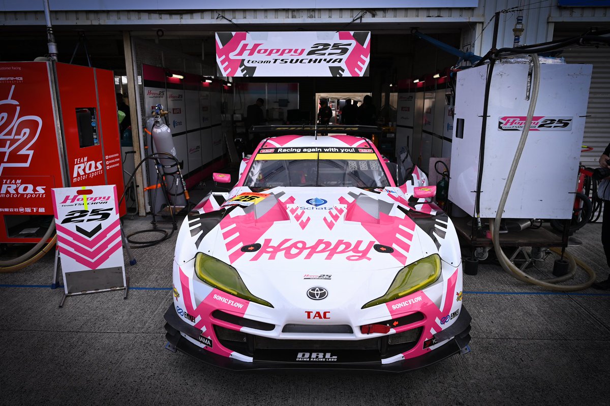 HOPIKO is Back！
#SUPERGT #SUNOCO #つちやエンジニアリング #岡山国際サーキット #岡山GT300km