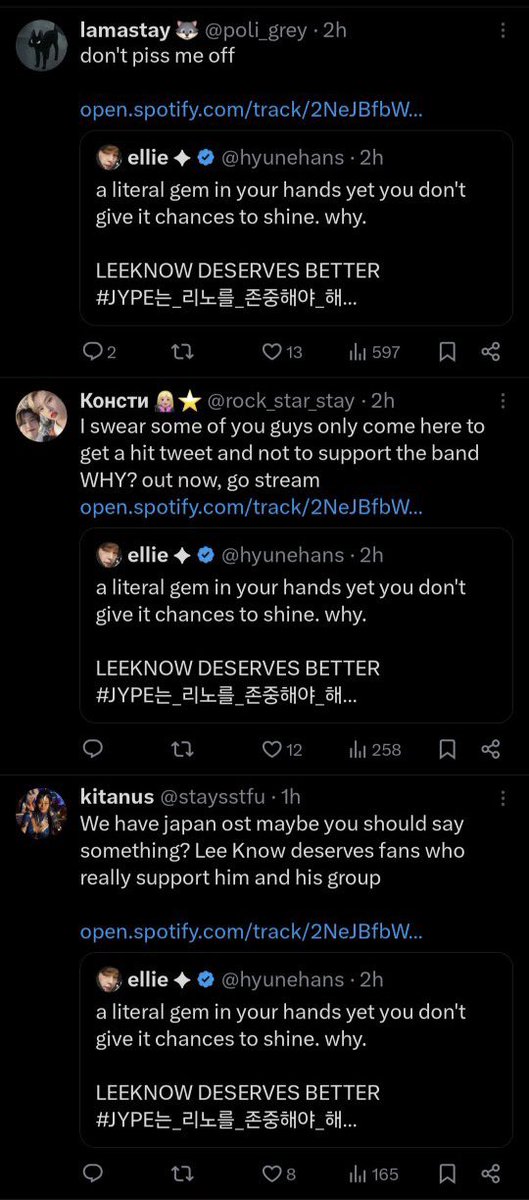 See, this is why big accounts sometimes are afraid of speaking up about these topics. What’s the point of harassing her account when she has the right to post whatever she wants. You go increase your followers buy bots or whatever you want but don’t ever mind lk’s business