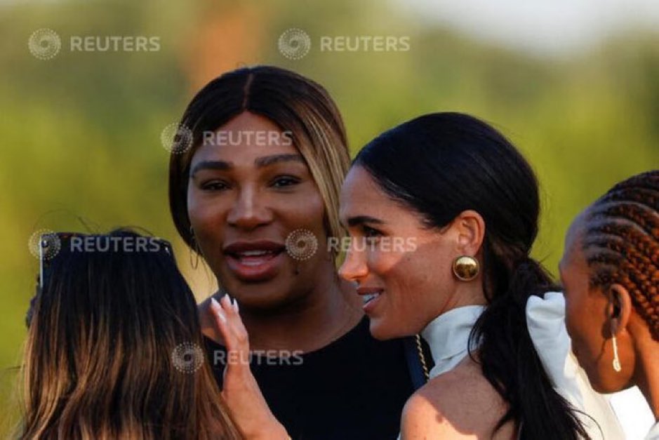 Serena in Miami at the Polo event  supporting her bestie #Meghan 🩷

#GirlPower 
#PrincessMeghan 
#HarryandMeghan 
#Polo 🐎🐎
#DuchessMeghan