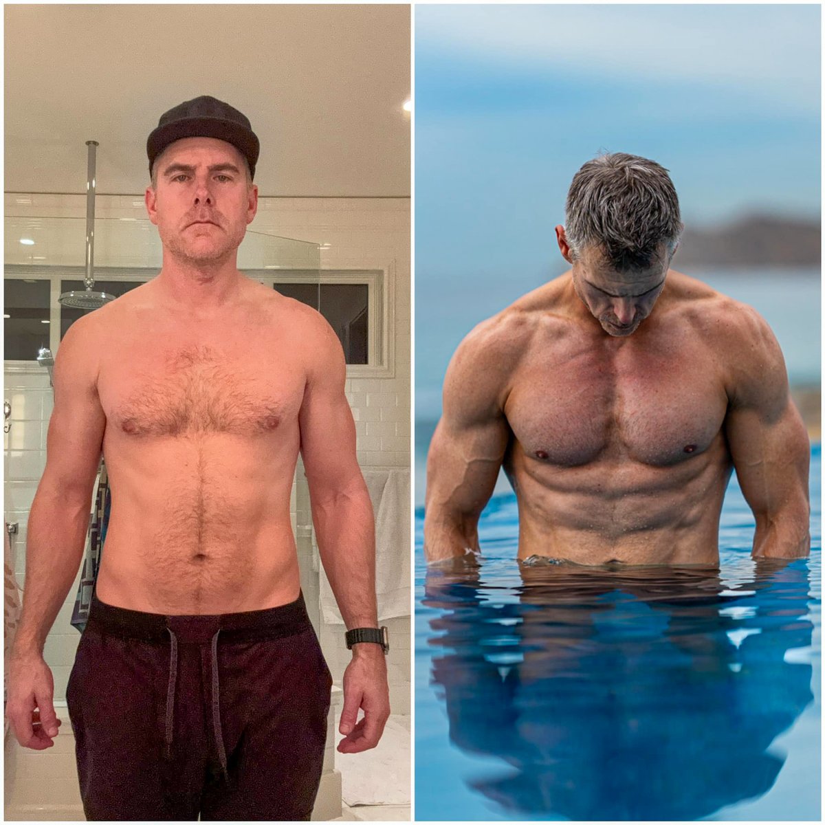 90 days apart. This is the difference between interested and committed. I use to lie to myself… … thought I was in good shape. For the amount I trained and worked out, it didn’t show. Then I got serious… Learned about Macros and Hypertrophic Training. I now know the…