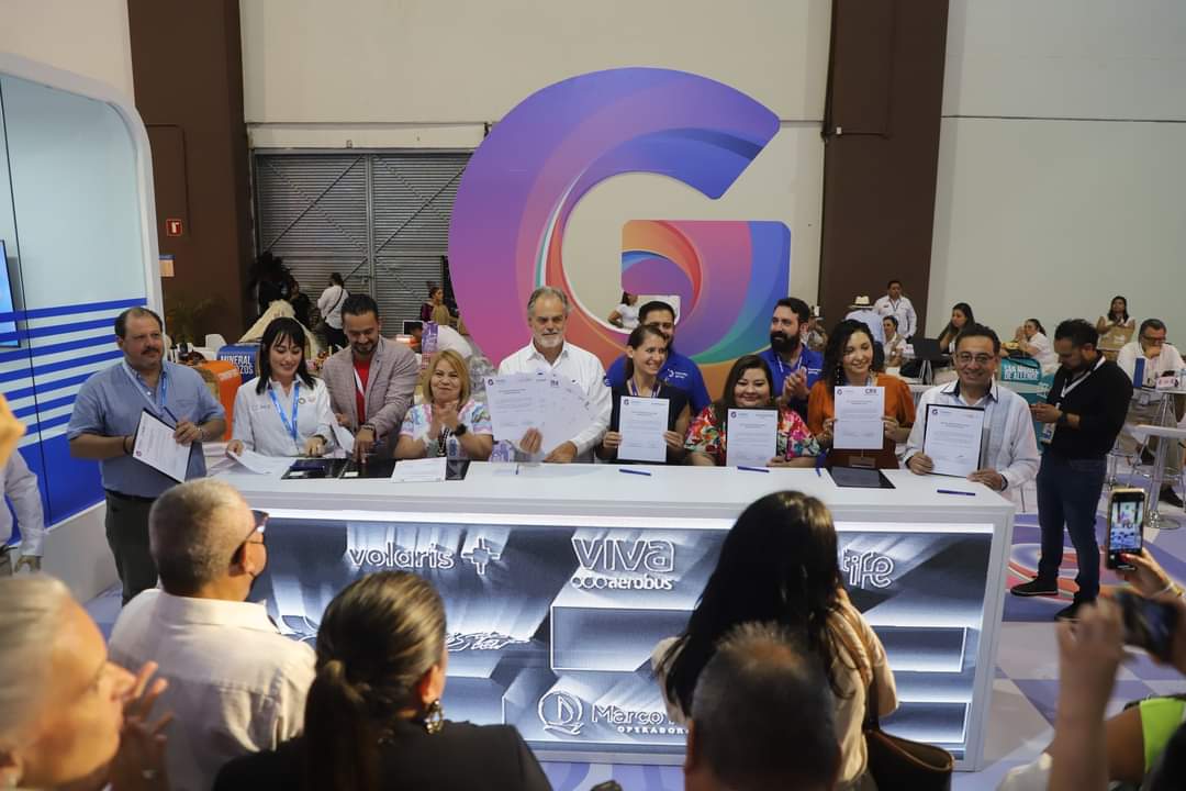 turismogobgente's tweet photo. #Entérate 🤝
En @TianguisTurisMX, la #SECTURGTO crea alianzas con importantes socios comerciales a fin de potencializar la visita de turistas al destino 🛩️.
Sigue leyendo 🤝 https://t.co/uAZo7GtLgO https://t.co/y76wuFswCq