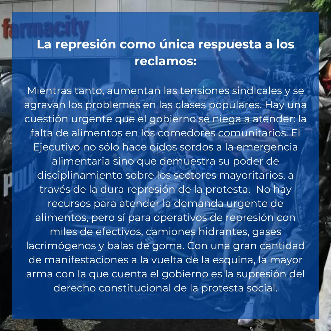 libressursani's tweet photo. Las prioridades de Milei.

👉Desesperado por divisas para levantar el cepo, el presidente habilita el blanqueo de capitales y se reúne con Elon Musk, que tiene los ojos puestos en el litio. Una vez más, demostró que su programa económico no es viable sin reprimir a las clases ppl https://t.co/X9WLhk4ZKv