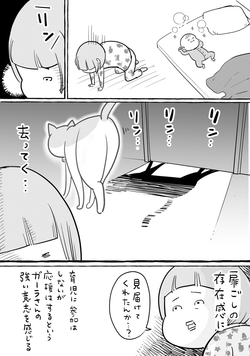なぞの面倒見を発揮するガーラさん 