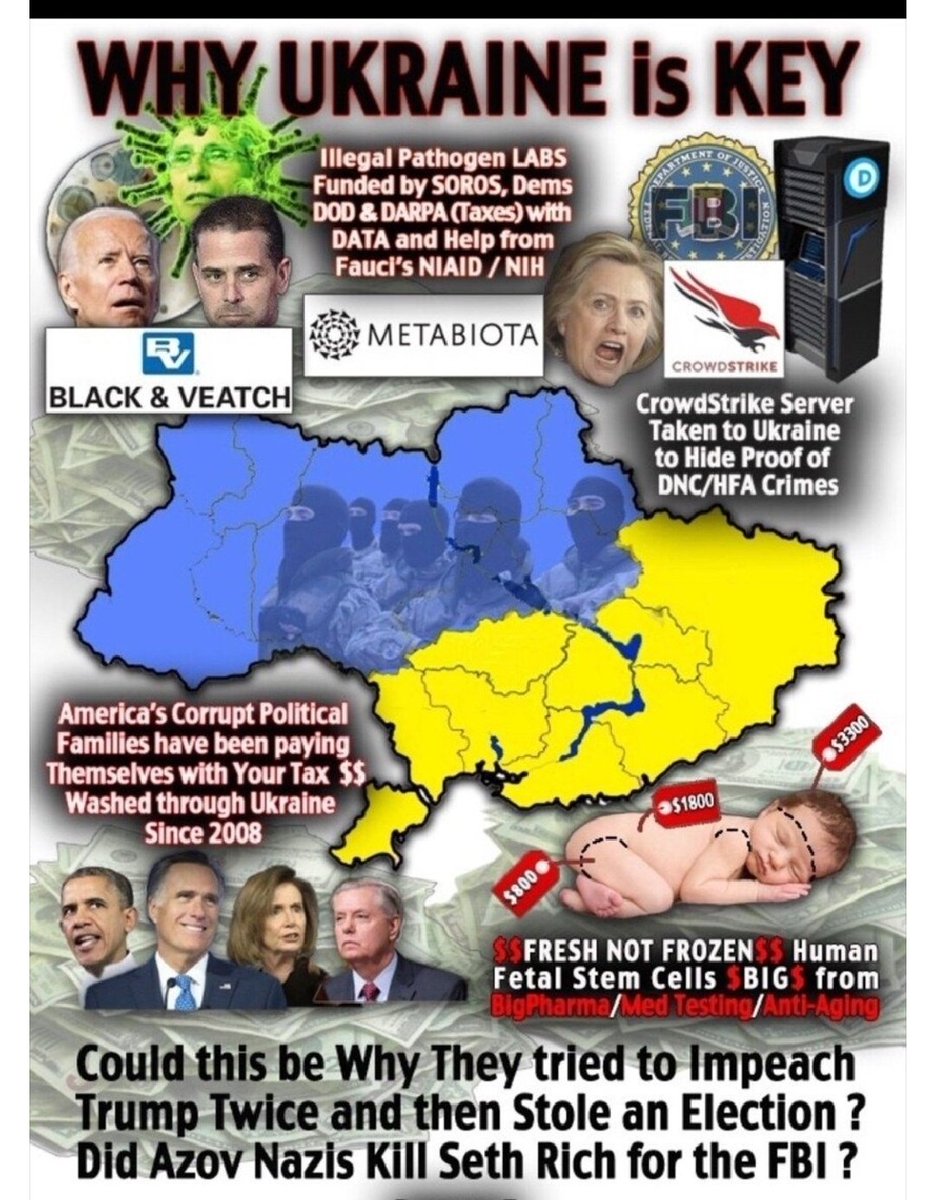 @AdamKinzinger The truth about Ukraine. And this bastard knows it that's why they want to keep sending money. Massive corruption cover up.