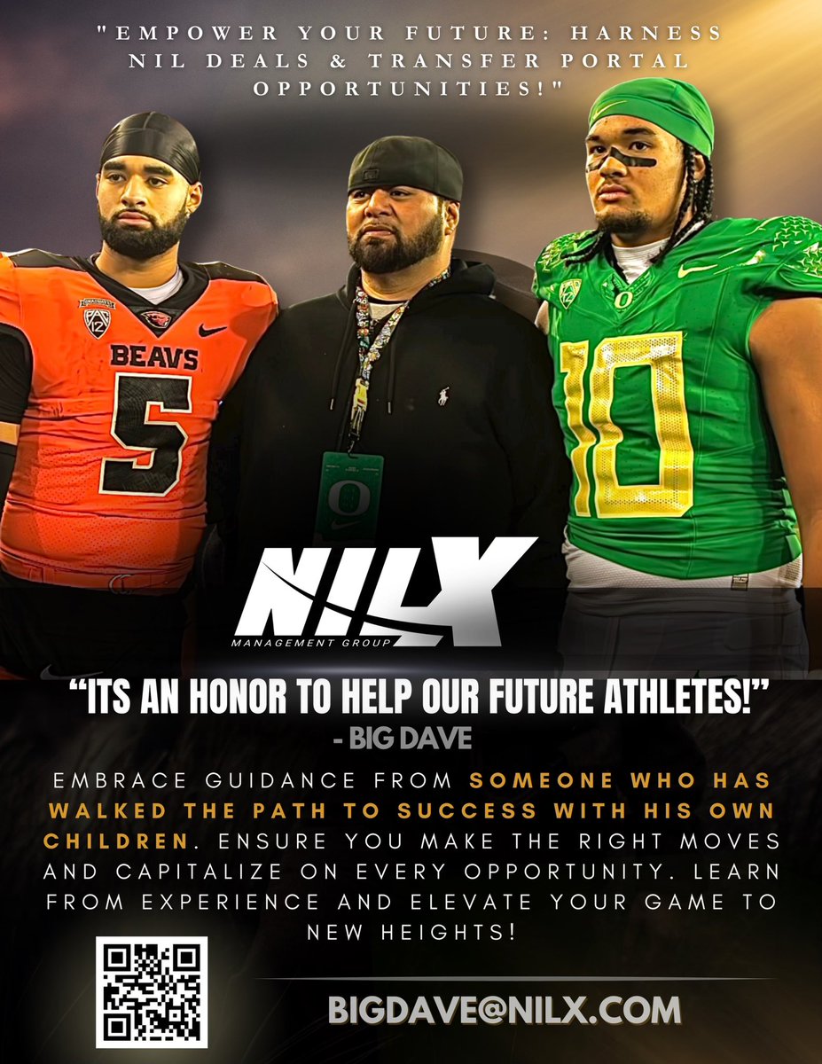 To any ATHLETES looking to jump into the PORTAL or unsure how to navigate through the PORTAL process, please DM me, and let NILX help you through this process. I have helped over 150 COLLEGE & HIGH SCHOOL ATHLETES by providing them with quality guidance and support. Whether you