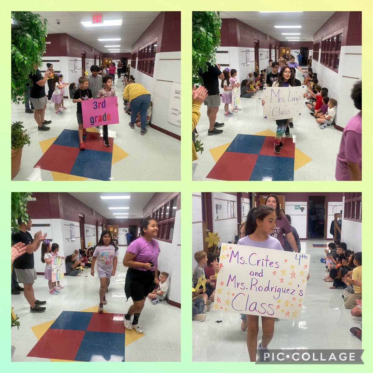 Cheering on our 3rd-5th grade students during our STAAR Parade! @NISDCarson Cowboys are ready! 💫