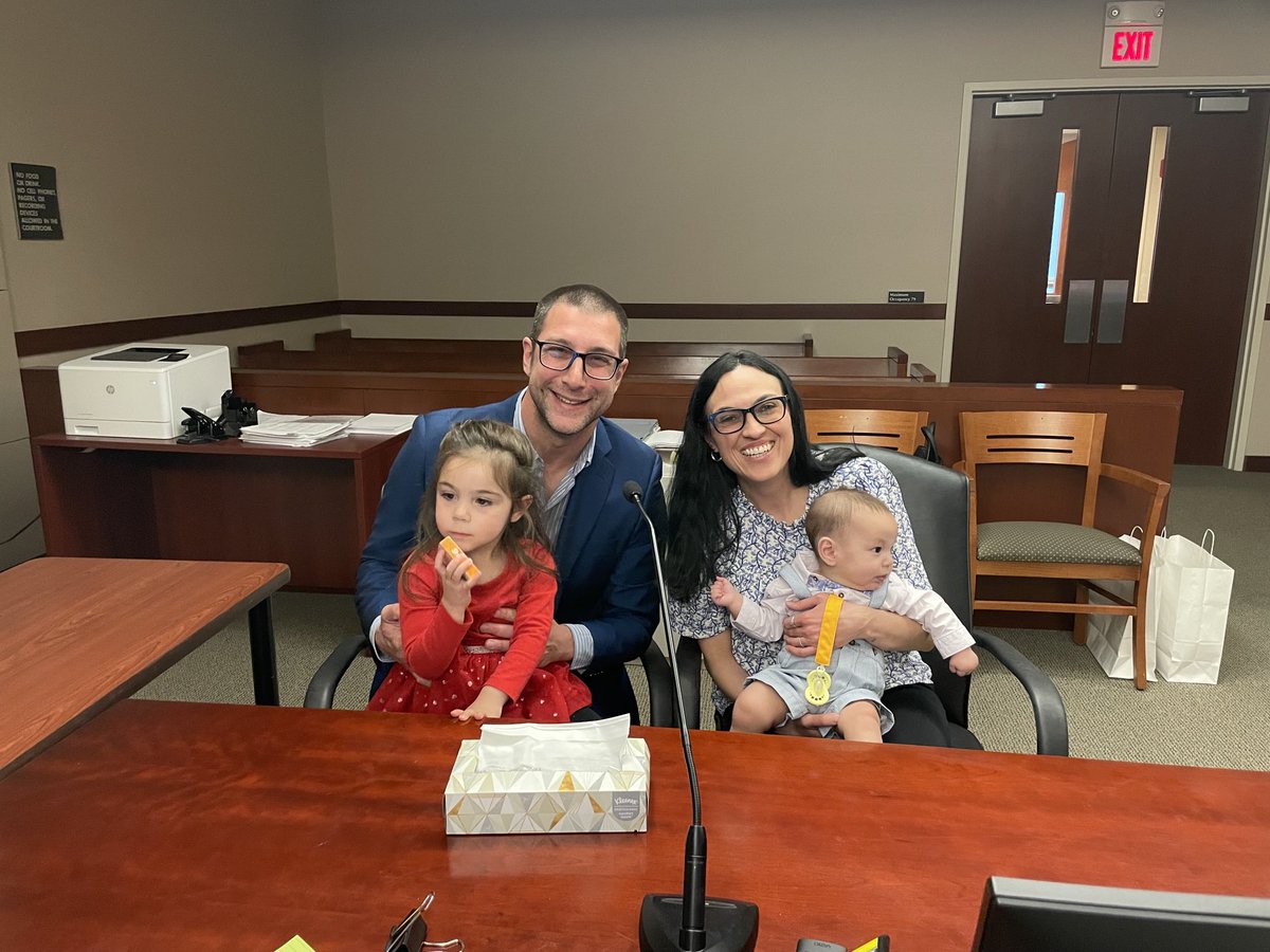 Some days are perfect and life changing. Our adoption was finalized today and our family is beautifully complete! ❤️❤️❤️