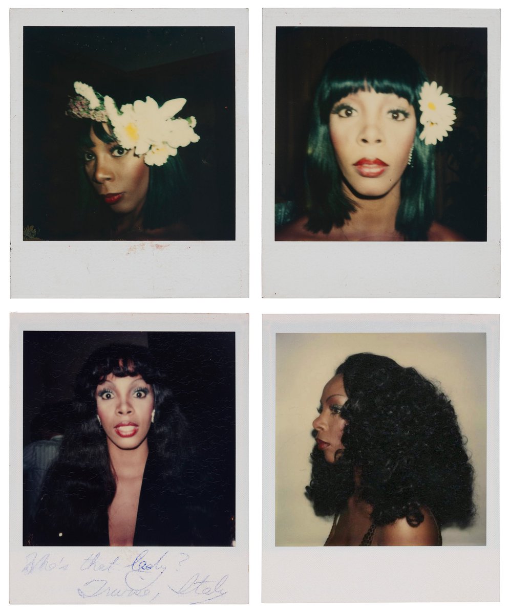 polaroids of donna summer circa 1970s