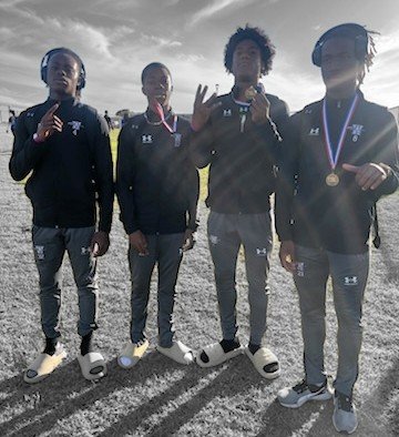 Congrats to our 4x1 on qualifying for regionals next week. Thus far we have our discus, 4x1 and 100m events qualified for regionals. #RollTribe